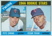 1966 Topps #563 Twins Rookies Baseball Card