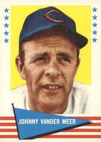 1961 Fleer #147 Johnny Vander Meer Baseball Card