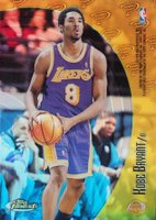 1998 Finest Mystery #M38 Kobe Bryant/Tim Duncan Refractor Basketball Card
