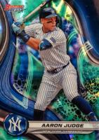 2024 Bowman's Best #43 Aaron Judge Aqua Lava Baseball Card