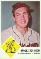 1963 Fleer #4 Brooks Robinson Baseball Card