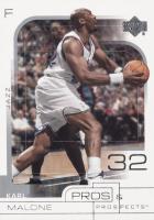 2001 Upper Deck Pros & Prospects #82 Karl Malone Basketball Card