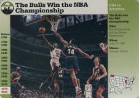 1997 Grolier Inc. Life in America #E-16 Michael Jordan Basketball Card