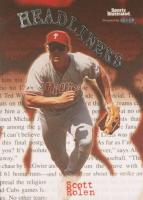 1999 Sports Illustrated Headliners #12 Scott Rolen Baseball Card