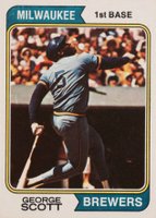 1974 Topps #27 George Scott Baseball Card