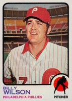 1973 Topps #619 Billy Wilson Baseball Card