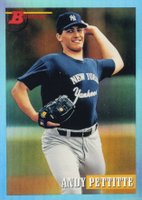 2013 Bowman Blue Sapphire Reprints #103 Andy Pettitte Baseball Card