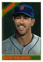 2015 Topps Heritage  #495 Justin Verlander Chrome Baseball Card