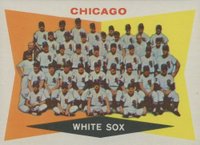 1960 Topps #208 Chicago White Sox Team Baseball Card