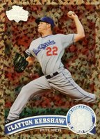 2011 Topps #275 Clayton Kershaw Cognac Diamond Anniversary Baseball Card