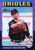 2024 Topps Heritage #229 Jordan Westburg Chrome-Purple Baseball Card