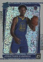 2021 Panini Donruss Optic #190 Jonathan Kuminga White Sparkle Basketball Card