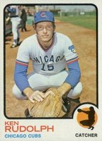1973 Topps #414 Ken Rudolph Baseball Card