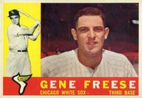 1960 Topps #435 Gene Freese Baseball Card