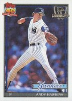 1991 Topps Desert Shield #635 Andy Hawkins Baseball Card