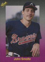 1989 Classic Travel Update 2 (Purple) #174 John Smoltz Baseball Card