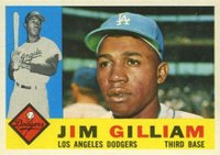 1960 Topps #255 Jim Gilliam Baseball Card