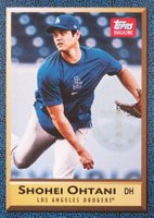 2024 Topps Throwback Thursday #110 Shohei Ohtani Photo Variation Baseball Card