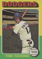 1975 Topps Mini #523 Tom Paciorek Baseball Card