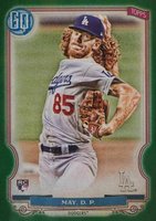 2020 Topps Gypsy Queen #155 Dustin May Green Baseball Card