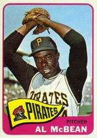 1965 Topps #25 Al McBean Baseball Card