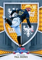 2024 Panini Crusade #8 Paul Skenes Silver Baseball Card