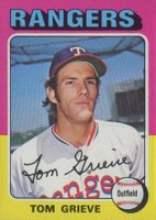 1975 Topps Mini #234 Tom Grieve Baseball Card