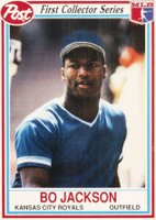 1990 Post Cereal #14 Bo Jackson Baseball Card