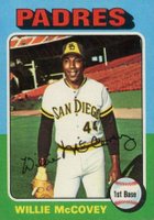 1975 Topps Mini #450 Willie McCovey Baseball Card