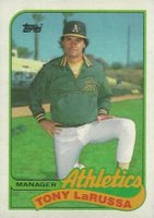 1989 Topps #224 Tony LaRussa Baseball Card