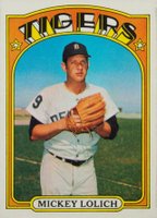 1972 Topps #450 Mickey Lolich Baseball Card