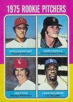 1975 Topps #624 Rookie Pitchers Baseball Card