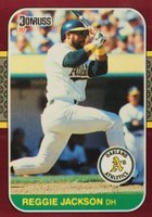 1987 Donruss Opening Day #22 Reggie Jackson Baseball Card