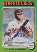 2024 Topps Heritage Real One Autographs #ROACC Colton Cowser Baseball Card