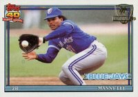1991 Topps Desert Shield #297 Manny Lee Baseball Card