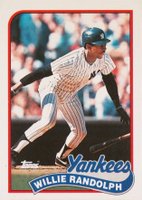 1989 Topps #635 Willie Randolph Baseball Card