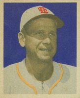 1949 Bowman #4 Jerry Priddy No name on front Baseball Card