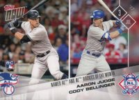 2017 Topps Now  #321 Aaron Judge/Cody Bellinger Baseball Card