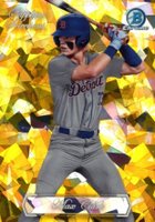 2023 Bowman Draft Sapphire Edition Sapphire Selections #SS2 Max Clark Gold Baseball Card