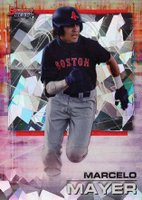 2021 Bowman's Best #93 Marcelo Mayer Atomic Refractor Baseball Card
