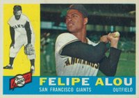 1960 Topps #287 Felipe Alou Baseball Card