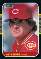 1987 Donruss #186 Pete Rose Baseball Card