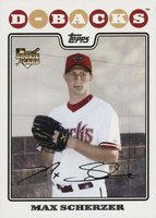2008 Topps Update & Highlights #UH280 Max Scherzer Baseball Card