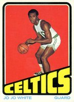 1972 Topps #45 Jo Jo White Basketball Card