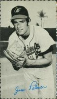 1974 Topps Deckle Edge #45 Jim Palmer Baseball Card