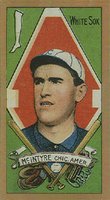 1911 Gold Borders Hindu #141 Matty McIntyre White Sox Baseball Card