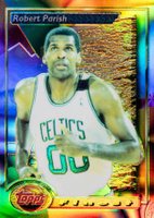 1993 Finest #39 Robert Parish Refractor Basketball Card