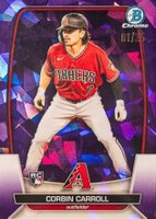 2023 Bowman Chrome Sapphire Edition #5 Corbin Carroll Purple Baseball Card