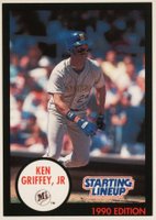 1990 Kenner Starting Lineup  # Ken Griffey Jr. Baseball Extended Baseball Card