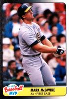 1990 Fleer MVP #25 Mark McGwire Baseball Card